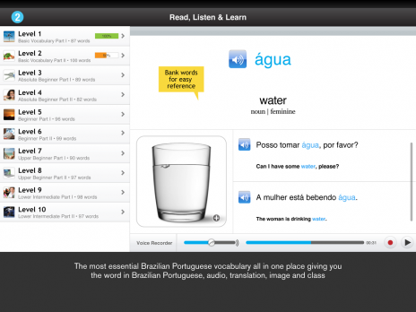 Screenshot 3 - Learn Brazilian Portuguese - WordPower 